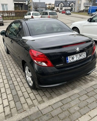 Peugeot 207 CC cena 15900 przebieg: 165000, rok produkcji 2010 z Wrocław małe 92